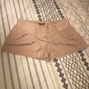 Blush dress shorts